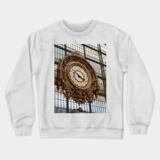 Gold clock Crewneck Sweatshirt